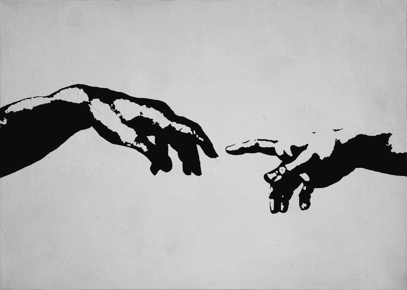 ArteDiAlina.com painting: Divine Touch (da&nbsp;Catrame)
